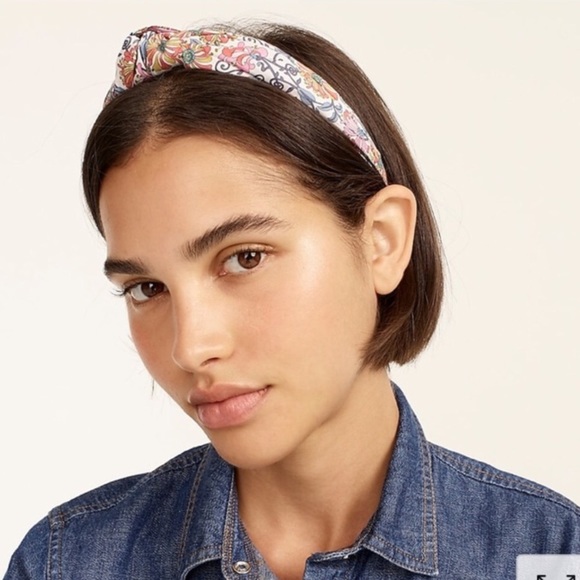 J. CREW Liberty London Print Set of Two Headbands New With Tag - Picture 9 of 11